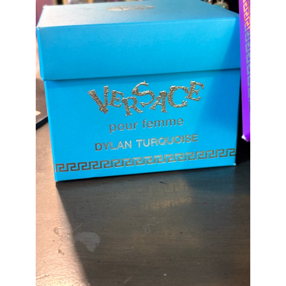 Women's Versace Dylan Turquoise Pour Femme Perfume One Size Turquoise Gold